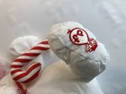 Fisher Price Puffalumps Mouse Vintage Christmas Candycane Plush Toy 80   s