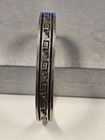 Vintage Native American Navajo Sterling Silver Cuff Bracelet Signed Laner