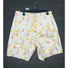 Ep Pro Stretch Golf Shorts Womens 16 White Flat Front Pocket Bermuda