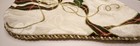 Lenox Holiday Nouveau Gold Tapestry Christmas Stocking Holly 18 lx 9 w Nwt 