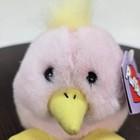 Vintage Swibco Puffkins Chirps Chick Plush 4  Pink Stuffed Animal Toy 1994