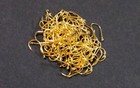 100 Pcs lot Of  Carbon Steel Off Set Gold Fishing Hooks   Us Ship   
