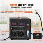 2000w Voltage Converter Transformer Step Up down 220v-110v  110v-220v Ce