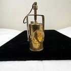 Miniature Antique Brass Miners Lamp