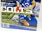 Andrew Luck Signed Sports Illustrated Magazine Jan 13 2014 Dive Autograph Colts