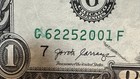 Error  1 Note G62252001f Multiple Ink Smears     chicago G Seal Plate 2017a Rare