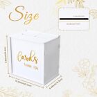 White Wedding Card Box With Slot Pvc Gift Card Box Holder For Wedding Recepti   