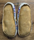 Vintage Moccasins Beaded Native American Chippewa Maidens Handmade Original