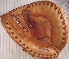 Quality Nice Early 1960 s Spalding 42-415 Usa 1st Base Mitt Glove Rh Super Trap