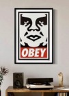 Shepard Fairey Obey Icon Original Art Print Poster Obey Giant 24x36 Signed Mint