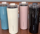 Smeg 550ml Insulated Stainless Steel Travel Mug Vacuum Tumbler Hot Cold Cup  Alt