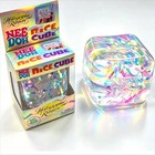 Nee Doh Holographic Ribbon Super Solid Squish Needoh Colorful Knead