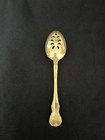 Vintage Towle Old Master Sterling Silver Pierced Serving Spoon  No Monogram