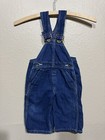 Vintage 1940s Kids Denim Overalls Donut Button Wwii-era Toddlers Selvedge