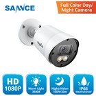 Sannce 1x 1080p Outdoor Color Night Security Camera For Cctv Surveillance System