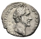 Roman Silver Denarius - Rome 154 Ad - Antoninus Pius - Fortuna