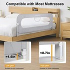 Bed Rail For Toddlers swing Down Kids Bed Rails Guard For Twin full queen bunk S