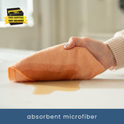 50 Pack Microfiber Cleaning Cloth  Bulk Towels For Home  Reusable Microfiber Tow