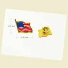 Lot Of 20-500 American Flag Lapel Pins United States Usa Hat Tie Tack Badge Pin