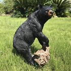 11 8  Tall Black Bear Figurine Bear Home Garden Decor Bear  Decorations