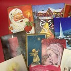 Vintage  Mix Lot 43 Christmas Cards Variety Collect  4