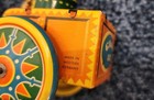 Lehmann Galop 852 Zebra Cart - Tin Toy German Antique In Working Condition 
