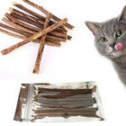 1set Silvervine Cat Chew Sticks Natural Catnip Teeth Cleaning Toys - New