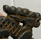 Tibetan Pre 1800s Hongshan Rare Natural Meteorite Dragon Statue