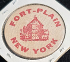 Fort Plain Ny Otsquago Coin Association 1981 Wooden Nickel Coin Show Token
