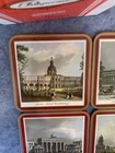 Vintage Pimpernel England Cork Bottom Berlin Drink Cocktail Coasters Set 6 Box