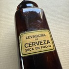 Antique Dark Amber Glass Apothecary Medicine Bottle With Glass Stopper 9 25 