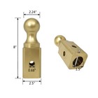 Gooseneck Ball Hitch Turn Over Ball 2-5 16    Fit For B w Trailer Hitches Gnxa2000