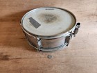 Snare Drum Chrome Vintage Unbranded 14x6 Overall Six Lug Rough Needs Work Parts