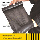 100 Meters Black Osmotic Plastic Body Wrap 30cm Wide Osmotic Wrap Roll Slimmi   