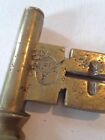 Vintage Williamsburg Restoration Vmc Virginia Metal Crafters 8  Brass Key
