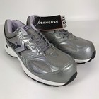 New Converse Composite Toe Work Shoes Sneakers Silver Womens Size 9 5 Adult