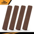 4 Pack Rectangular Plastic Decking Boards End Cap Brown 5 5    Fit For Trex New