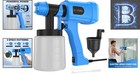 900ml Hvlp Spray Gun     Lightweight  Ergonomic Paint Sprayer For Home Projects