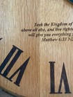 Barrel Head Wall Clock    Wine Or Whiskey Barrel   Engraved Rustic Decor