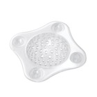 Interdesign 22510 Gloss Clear Plastic Drain Protector 1 H X 4 W X 4 L In 