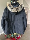 Obermeyer Tuscany Jacket Womens Size 18 Black Insulated Faux Fur Hood Ski Winter