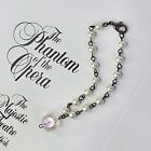 Phantom Of The Opera Bracelet  W one Stage Used Bead From Chandelier Unique