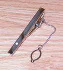 Unbranded   Generic Mens Simple Silver Toned Bar Clasp Tie Clip Only   read   