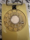 Bell System  Western Electric Yellow gold Classic Rotary Dial Wall Telephone