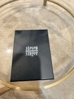 Steven Singer Jewelers Black Logo Rectangle Gift Box Lined 5x4x2 In