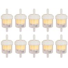 Gas Inline Fuel Filters    3 16  10-pack