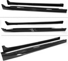 Side Skirts Extensions For Toyota Camry Yofer V1 Style Rocker Panel Lip Splitter