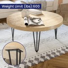 Hairpin Table Legs 16 Inch  1 2   In Diameter 3 Rods  Metal Home Diy Projects Fo