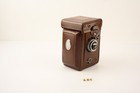 Rollei Rolleiflex Grey Model T With Tessar 75mm F 3 5 - Needs Repair