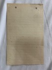 1893 Antique Handwritten Letter Kingstree Sc Maj W w  Vass Raleigh Nc Railroad